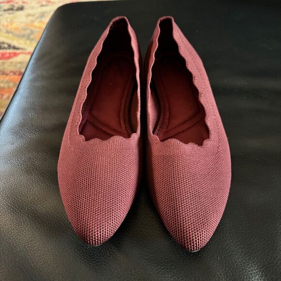 Seychelles Burgundy Flats - Picture 3 of 7